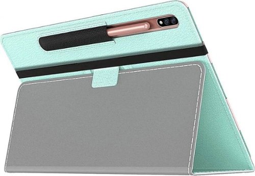 SaharaCase - Folio Case for Samsung Galaxy Tab S7 and Tab S8 - Mint-Left_Standard