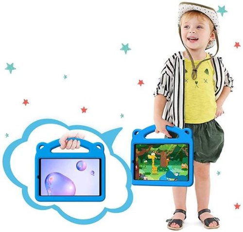 SaharaCase Teddy Bear KidProof Case for Samsung Galaxy Tab A 8.0 (2019) T290 - Blue BUY ONLINE