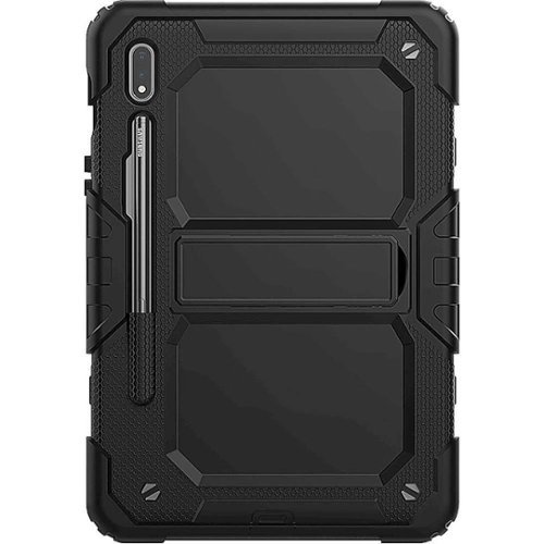 SaharaCase - Defense Protection Case for Samsung Galaxy Tab S7 and Tab S8 - Black