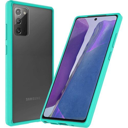 SaharaCase Hard Shell Series Case for Samsung Galaxy Note20 5G - Teal/Clear BUY ONLINE