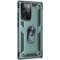 SaharaCase - Military Kickstand Series Carrying Case for Samsung Galaxy Note20 Ultra - Midnight Green-Angle_Standard