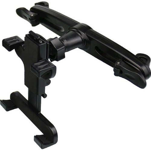 SaharaCase - Vehicle Headrest Tablet Mount for Most Tablets up to 10.5" - Black-Left_Standard 