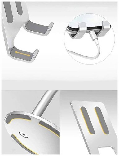 SaharaCase Mount for Most Cell Phones and Tablets - Silver BUY ONLINE