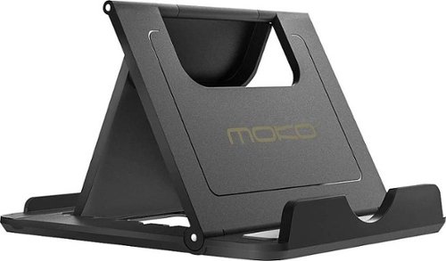 SaharaCase - Foldable Stand for Most Cell Phones and Tablets up to 10" - Black