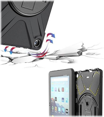 SaharaCase Protective Case for Amazon Kindle Fire HD 8 and HD 8 Plus (2022-2024) - Black SHOP ONLINE