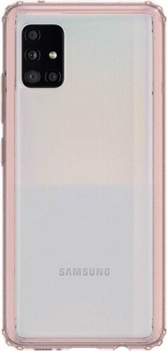 SaharaCase - Hard Shell Series Case for Samsung Galaxy A51 5G - Clear Rose Gold