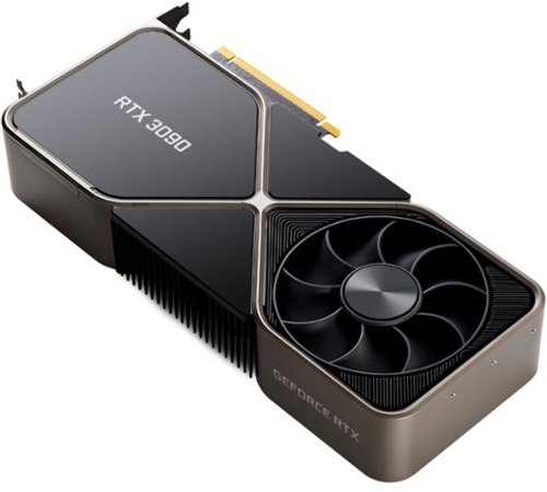 NVIDIA GeForce RTX 3090 24GB GDDR6X PCI Express 4.0 Graphics Card - Titanium and black WHERE TO BUY
