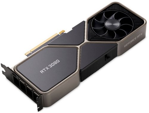 NVIDIA GeForce RTX 3080 10GB GDDR6X PCI Express 4.0  Graphics Card - Titanium and black WORLDWIDE DELIVERY