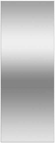 Fisher & Paykel - 30 In. Door Panel for Left Hinge Bottom Mount Refrigerator in Stainless Steel - Stainless steel