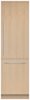 Fisher & Paykel - 24in. 12.1 cu.ft. Bottom-Freezer Built-In Column Refrigerator with Stainless Interior and Internal Ice and Water - Custom Panel Ready-Front_Standard