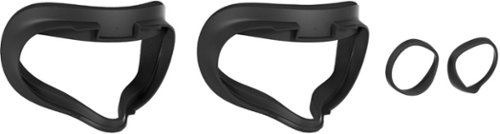 Oculus  Quest 2 Fit Pack with Two Alternate-Width Facial Interfaces and Light Blockers - VR - Black WORLDWIDE DELIVERY