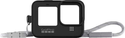 GoPro - Sleeve and Lanyard for HERO11 Black/HERO10 Black/HERO9 Black - Black