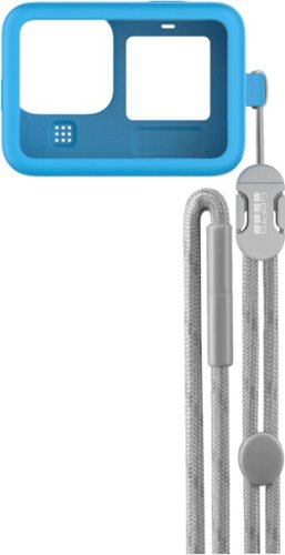 Funda y cordón para GoPro HERO9 Black y HERO10 Black - Azul