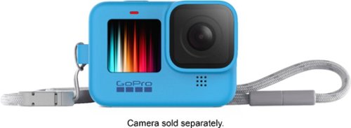 Funda y cordón para GoPro HERO9 Black y HERO10 Black - Azul