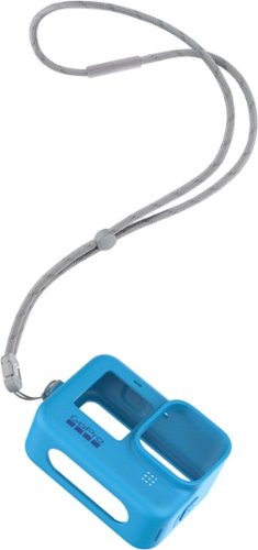 Funda y cordón para GoPro HERO9 Black y HERO10 Black - Azul