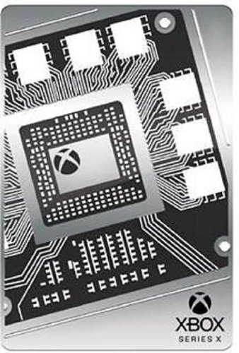 Microsoft - Xbox Series X Metal Collectible Card