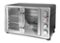 Elite Gourmet - 2-Door Oven w Rotisserie & Convection - silver-Front_Standard