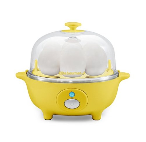 Elite Gourmet - 7-Egg Automatic Egg Cooker - Yellow