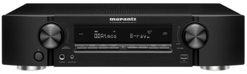 Marantz - NR1711 8K 7.2 Channel Ultra HD AV Receiver - 3D Audio/Video, Multi-Room Streaming, Alexa Compatible - Black