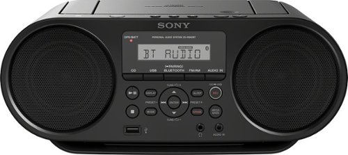 Image of Sony - CD Boombox - Black