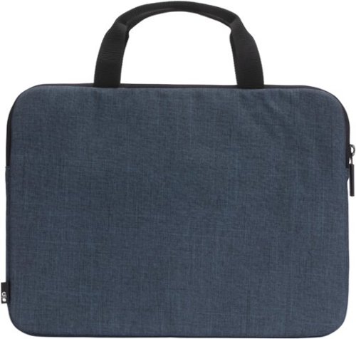 Incase Carry Zip Briefcase for 13 and 14 Laptops or Tablets - Navy WORLDWIDE DELIVERY