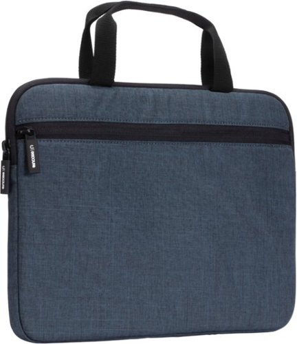 Incase Carry Zip Briefcase for 13 and 14 Laptops or Tablets - Navy GLOBAL SHIPPING