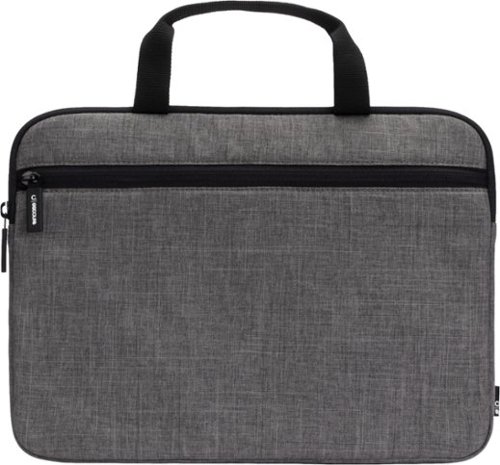 Incase - Carry Zip Brief for 13" and 14" Laptops or Tablets - Graphite