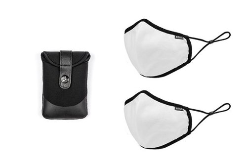 

PKG Courtesy Mask with case - White