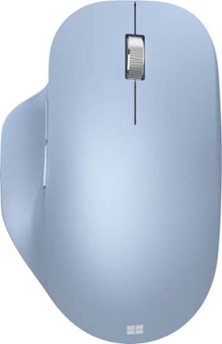Microsoft - Bluetooth Ergonomic  Scroll Mouse - Pastel Blue