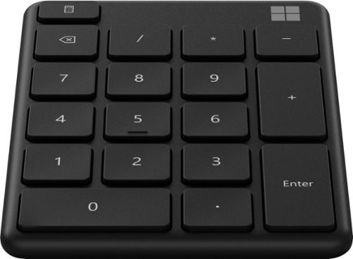 Microsoft Full-size Wireles Number Pad - Matte Black WHERE TO BUY