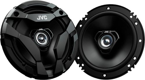 JVC - DRVN DF Series 6.5" 2-way Speakers Pair - Black