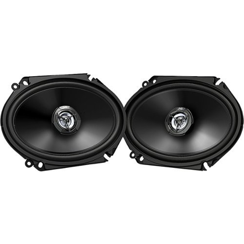 JVC - drvn DR Series Speakers CS-DR6821 - Black