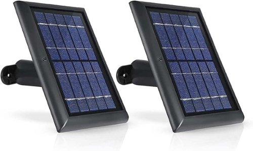 Wasserstein - Mountable Solar Panel 2 Pack for Arlo Ultra/Ultra 2, Arlo Pro 3/Pro 4, & Arlo Floodlight - Black