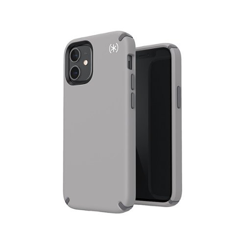 Speck Presidio 2 Pro Hard Shell Case for iPhone 12 Mini - Grahpite Grey/White WHERE TO BUY