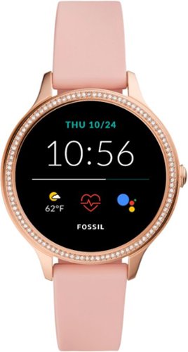  Fossil - Gen 5e Smartwatch 42mm Silicone - Blush