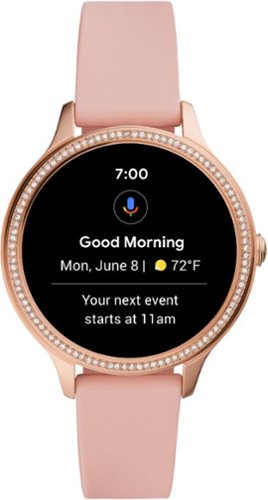 Fossil Gen 5e Smartwatch 42mm Silicone - Blush WORLDWIDE DELIVERY