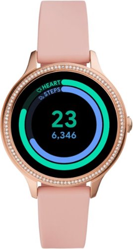Fossil Gen 5e Smartwatch 42mm Silicone - Blush GLOBAL SHIPPING