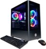 CyberPowerPC - Gamer Xtreme Gaming Desktop - Intel Core i5-10600KF - 8GB Memory - NVIDIA GeForce GTX 1660 SUPER - 1TB HDD + 240GB SSD - Black-Angle_Standard