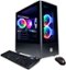 CyberPowerPC - Gamer Xtreme Gaming Desktop - Intel Core i5-10600KF - 8GB Memory - NVIDIA GeForce GTX 1660 SUPER - 1TB HDD + 240GB SSD - Black-Angle_Standard