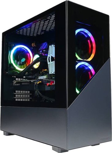 CyberPowerPC - Gamer Supreme Gaming Desktop - AMD Ryzen 9 3900X - 16GB Memory - NVIDIA GeForce RTX 3070 - 1TB HDD + 500GB SSD - Black-Angle_Standard 