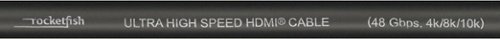 Rocketfish™ 2' 8K Ultra High Speed HDMI 2.1 Certified Cable - Black BUY IN MIDDLE EAST