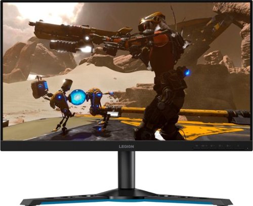 Lenovo - Legion Y25-25 24.5" IPS LED FHD FreeSync and G-SYNC Compatible Gaming Monitor (DisplayPort, HDMI, USB) - Raven Black