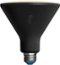 Ring - PAR38 Wi-Fi Smart LED Bulb - Black-Front_Standard