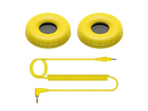 Pioneer DJ - HDJ-CUE1 Headphones Accessory Pack - Yellow
