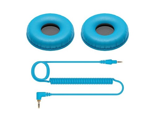 Pioneer DJ - HDJ-CUE1 Headphones Accessory Pack - Blue