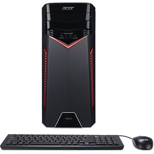 Acer - Aspire GX Desktop Intel Core i5 7400 3GHz 8GB Ram 1TB HDD Windows 10H - Refurbished-Front_Standard 