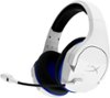 HyperX - Cloud Stinger Core Wireless Gaming Headset for PC, PS5, and PS4 - White-Front_Standard