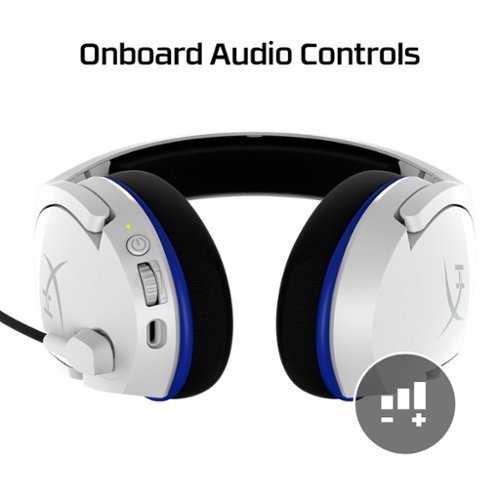 HyperX Cloud Stinger Core Wireless Gaming Headset for PC, PS5, and PS4 - White GLOBAL SHIPPING