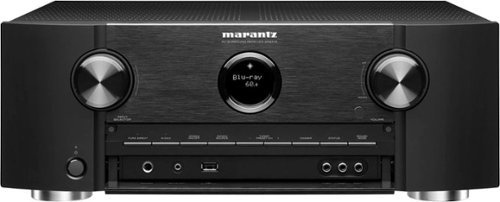 Marantz - SR6015 AVR (110W x 9) 9.2 Channel with Advanced 8K Upscaling with Music Streaming and IMAX Enhanced - Black