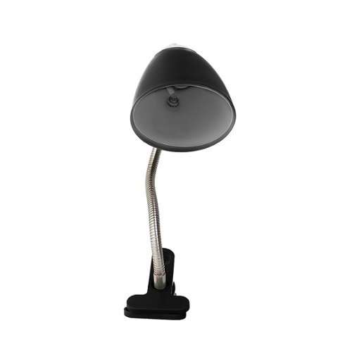 Photos - Chandelier / Lamp Limelights - Flossy Flexible Gooseneck Clip Light Desk Lamp - Black LD2001